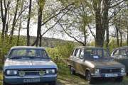 Men nå er vi tilbake til bilen min, og her har jeg fått en ny nabo. Det er en Opel Rekord 1700 fra 1971