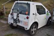 Men når vi snakker om en veteran, dette er en Pure Mobility Buddy fra 2011 og er en elektrisk motorsykkel