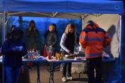 Men før vi går må vi ha den berømte Ekebergpølsa, ingen ting smaker som den litt utpå kvelden