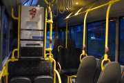Bussen kommer som planlagt, nå er det hjem og forberede morgendagen - så er det natta