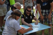 Dyp konsentrasjon og Martin manøvrerer dem