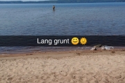 Vi for en snap fra Amanda og Martin, alt har tydeligvis gått bra