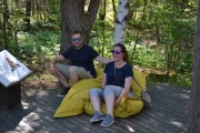 Tro det eller ei, for 4 år siden satt Vidar og Anne Grete på samme sted. Om det er samme puta vet jeg ikke
