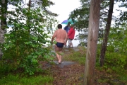 Trenger vel ikke fortelle at en ekte viking er i ferd med og bade