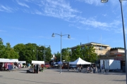 Her ser dere torget, et fint sted å spise frokost