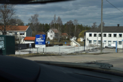 7 april 2019 - Det er kun trappen som står igjen nå på branntomten