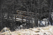 7 april 2019 - Hva befinner seg i bekken under bruen mon tro?