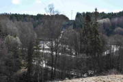 7 april 2019 - Men nå er vi framme ved målet, en bekk og natur rett utenfor Plantasjen