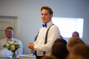 Toastmaster ønsker oss velkommen