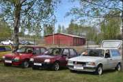 L & R Youngtimers ser vi her, og bilen til høyre har vi dokumentert før, de to til vestre skal visstnok være Peugeot 205 GT og da er vel disse også dokumentert før