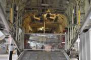 Lockheed C-130H Hercules, er det den jeg ser inn i nå? I så fall kom den til Norge i 1969