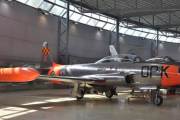 Dette er en populær T-Bird, det er en Lockheed T-33A, du vil finne litt fransk historie her :-)
