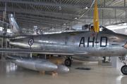 Neste er North American F-86F Sabre og kom til Norge i 1961