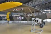 Neste er en Piper L-18C Super Cub, den kom til Værnes den 2 juni 1956. Du har sikkert hørt om betegnelsen Grasshopper