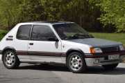 Som her, det er en Peugeot 205 GTI 1.9 fra 1988