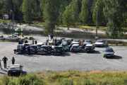 Sitroën kommer med litt flere biler, skal vi identifisere de som står i midten? Fra venstre har vi Citroën 11 BL fra 1951, neste står det en mann og sperrer så den identifiserer vi ikke. Neste til høyre er en Citroën Berline 15 Six fra 1951 og den siste har vi dokumentert før