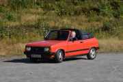 Men her kommer det også en spennende bil, det er en Talbot Samba Cabriolet fra 1985