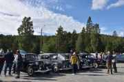 Disse har jeg sett på før, men fikk ikke med meg den andre bilen så vi tar det en gang til. Fra venstre, Citroën 11 BL fra 1951, neste Citroën B11 Normal fra 1953. Neste Citroën Berline 15 Six fra 1951, og siste er Citroën 11 fra 1950