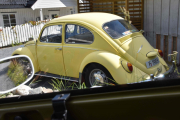 Og selvfølgelig passerer jeg bobla på vei ned igjen og det ble jo bra. Dette er en Volkswagen VW 1500 fra 1966, jo høyere tall jo bedre - ikke sant?
