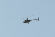 Morten 2 april 2018 - Robinson R44 helikopter over Høyenhall
