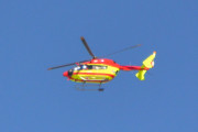 Morten 2 april 2018 - Tror det er et ambulanse helikopter som flyr over Høyenhall