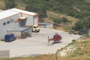 Morten 30 juli 2009 - Helikopter på Kreta