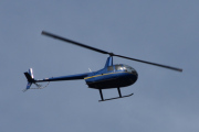 Morten 18 august 2019 - LN-OSS over Høyenhall, denne klarer vi. Det er en Robinson R44 Raven I og er fra 2005. Det er Oslo Helikopterklubb som eier denne