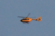 Morten 20 september 2019 - Norsk Luftambulanse over Ekeberg på kvelden, det er en Airbus H145 Lege Luftambulansetjenesten