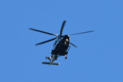 Morten 21 september 2019 - Politihelikopter over Ekeberg, første helikopteret i dag. Det er nok LN-ORA som passer på