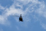 Morten 4 juli 2019 -  Bell 412HP Arapaho over Høyenhall, det er Forsvaret 339 Special Operations Aviation Squadron (SOAS) som kommer