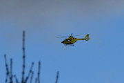 Morten 12 april 2020 - Norsk Luftambulanse over Høyenhall, det er en Airbus H135 Lege Luftambulansetjenesten