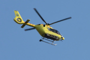 Morten 18 august 2020 - Norsk Luftambulanse over Høyenhall, dem er ute med LN-OUF som er en Airbus H135 Lege Luftambulansetjenesten fra 2018