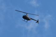 Morten 30 august 2020 - LN-OGT over Høyenhall, det er en Robinson R44 fra 2008 som Helikopterdrift eier