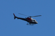 Morten 2 juni 2020 -  LN-OFX over Høyenhall, nå snakker vi ekte helikopter og det er mulig å få leie seg en tur