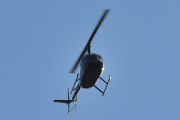 Morten 24 juni 2020 - Robinson R44 over Høyenhall igjen, men hvis det er samme som kommer tilbake så er det LN-OGT som er en Robinson R44 som driftes av Helikopterdrift