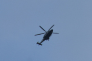 Morten 29 juni 2020 - Politihelikopter over Høyenhall, klokken er 19.30. Det er nok samme helikopteret som kom 5 minutter senere