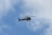 Morten tirsdag 30 juni 2020 - LN-OSQ over Høyenhall, det er en Airbus AS 350 B3 eller Airbus H125 fra 2018 som eies av Pegasus Helicopter