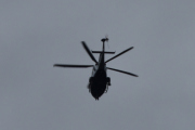 Morten tirsdag 30 juni 2020 - Politihelikopter over Høyenhall, klokken er 19.27 og været endrer seg veldig utover kvelden