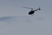 Morten 6 september 2020 - Robinson R44 over Høyenhall, men det skulle ikke forundre meg om det er Helikopterdrift som flyr her