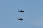 Morten 3 april 2021 - To Bell 412 Arapaho i formasjon over Høyenhall