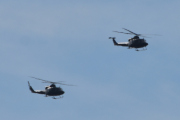 Morten 3 april 2021 - To Bell 412 Arapaho i formasjon over Høyenhall