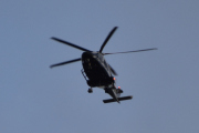 Morten 30 april 2021 - Politihelikopter over Høyenhall, det er LN-ORC som er det nyeste helikopteret av typen Leonardo AW169