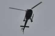 Morten 14 august 2021 - LN-OFW besøker Høyenhall, klokken er 18.40. Det er Helitrans som kommer med sin Airbus AS 350 B3