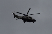 Morten 15 august 2021 - Politihelikopter holder vakt