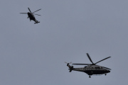Morten 15 august 2021 - To Politihelikoptre møtes over Høyenhall