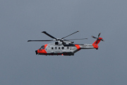 Morten 17 august 2021 - SAR Queen 0270 over Høyenhall, det er det nye redningshelikopteret Leonardo AW101 Mk.612 som kom til Norge i 2020
