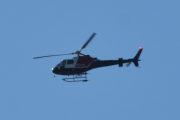 Morten 31 august 2021 - Helitrans over Høyenhall, den har en mørk side og en lys side og den mørke vises nå
