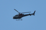 Morten 31 august 2021 - Helitrans over Høyenhall, men jeg vet at det er LN-OGO da den har vist meg den lyse siden også