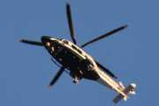 Morten 25 desember 2021 - LN-ORB over Høyenhall, Politihelikopteret er i luften 1 juledag