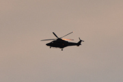 Morten 26 desember 2021 - Politihelikopter over Høyenhall, vi er i solnedgangen nå 2 juledag